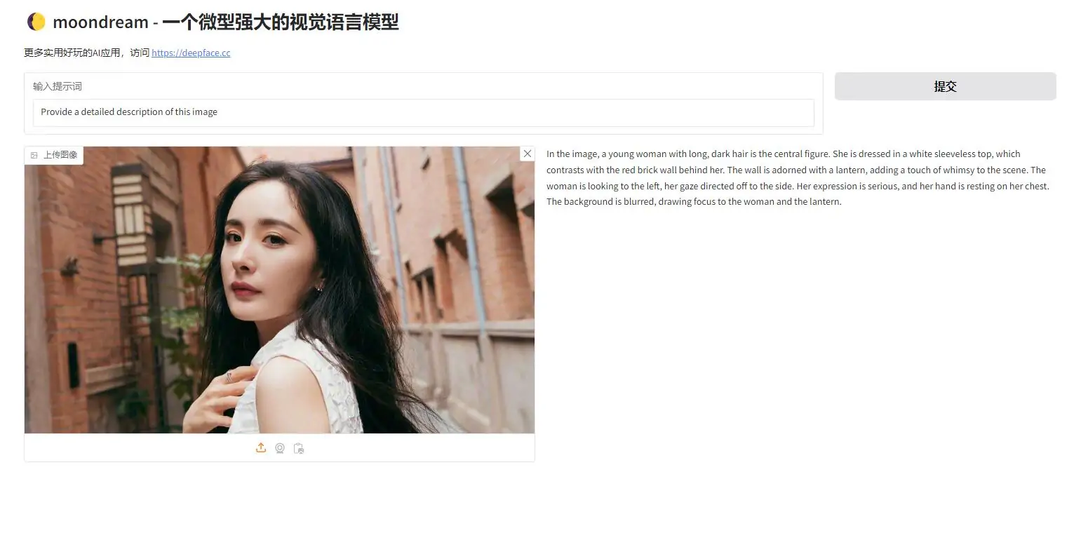 MoonDream - 一个微型视觉语言模型，可以随处运行，支持CPU 本地一键整合包下载 ... ... ... ... ...