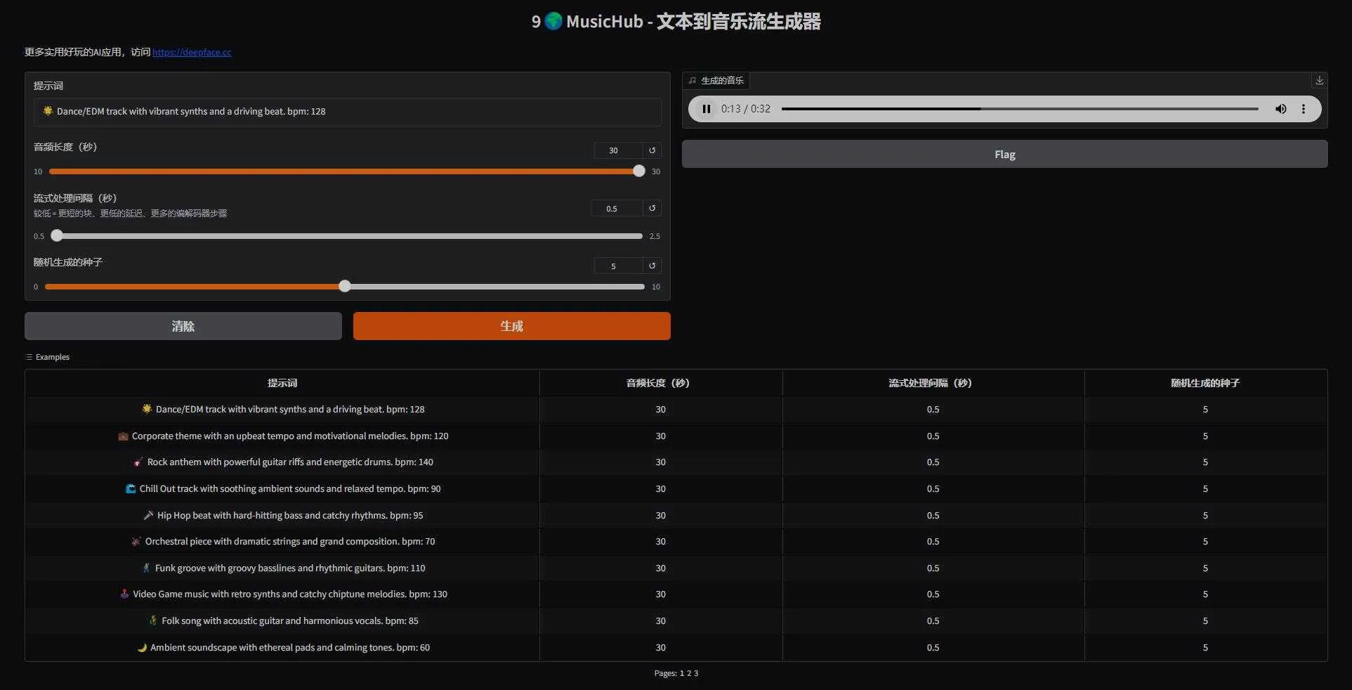 MusicMaker - CPU可用的文本转音乐、AI音乐生成、AI音乐创作工具 本地一键整合包下载 ... ... ...