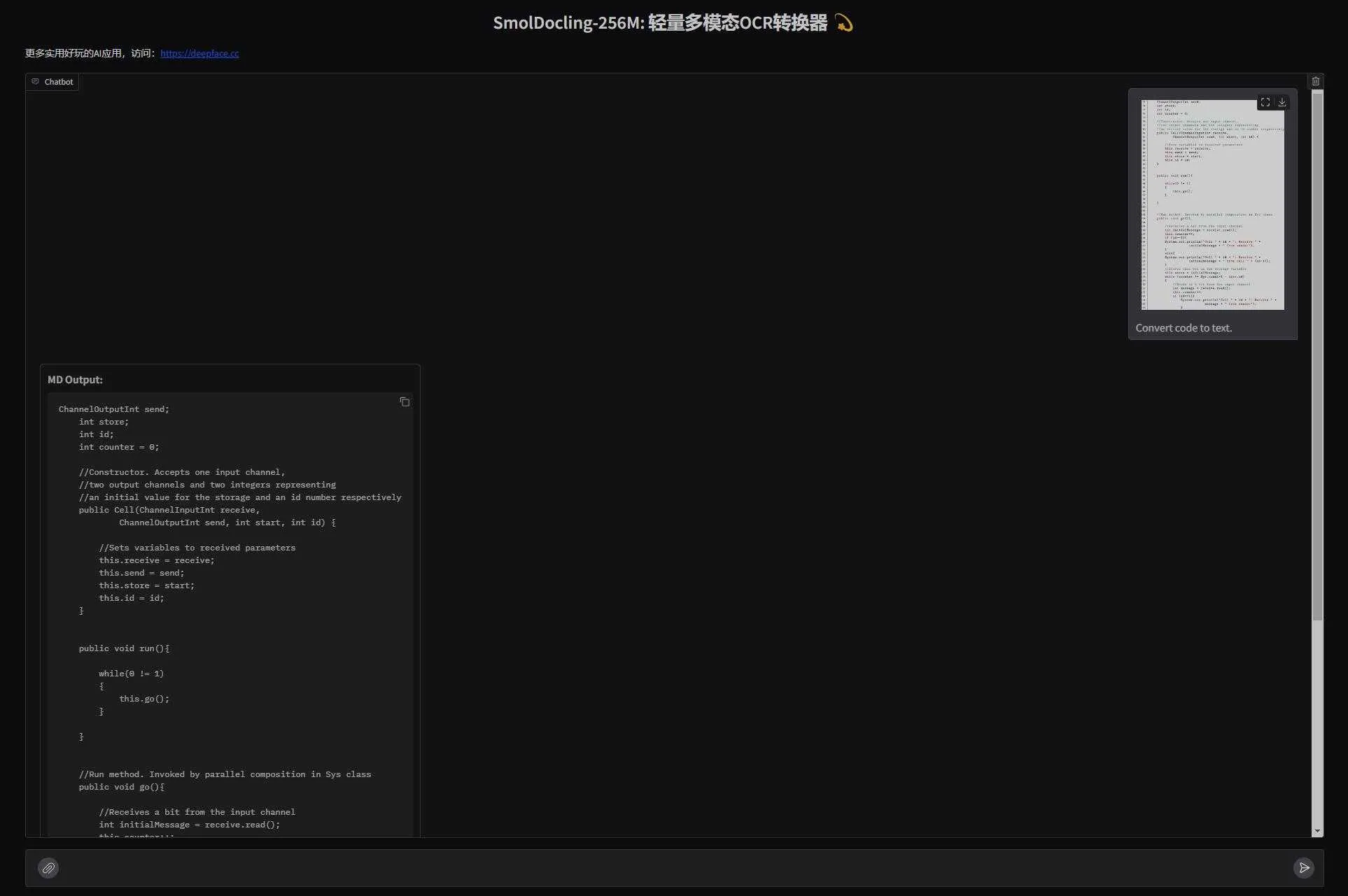 SmolDocling - 轻量(256M参数)多模态OCR神器，0.35秒解锁全文档奥秘 本地一键整合包下载 ... ... ... ...
