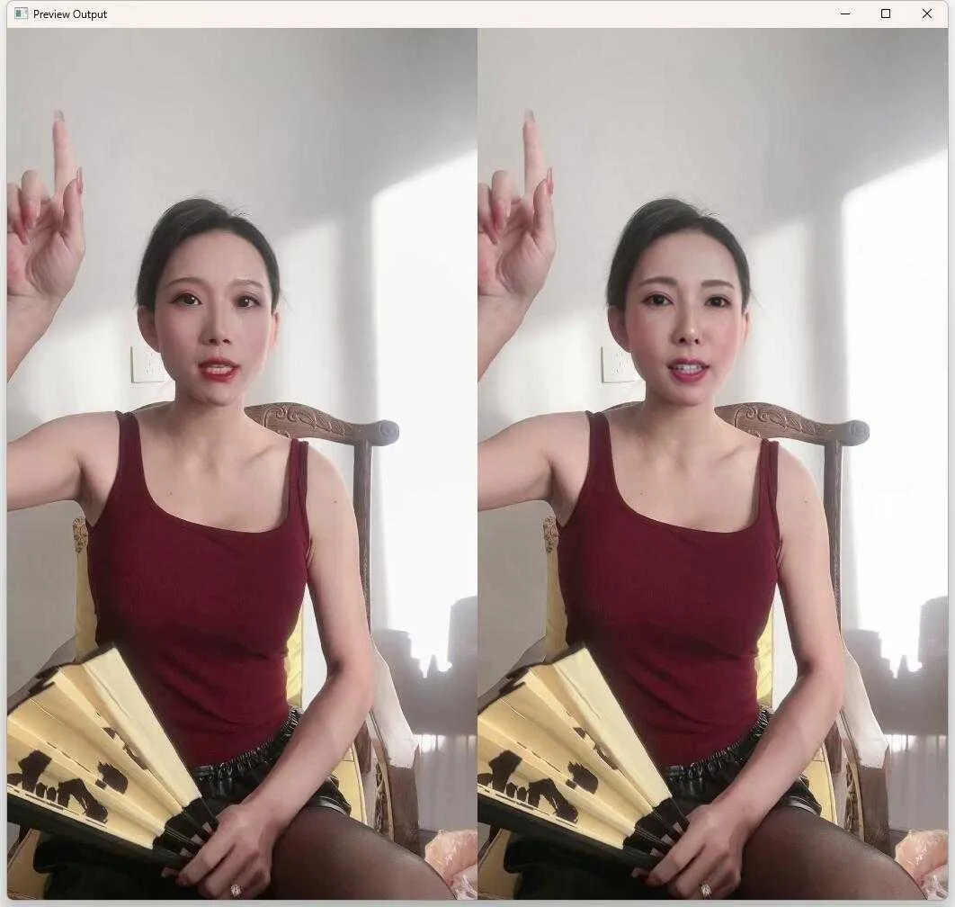 搬运一个女神波姐（波多野结衣）的DFM直播模型，LIAE架构224分辨率