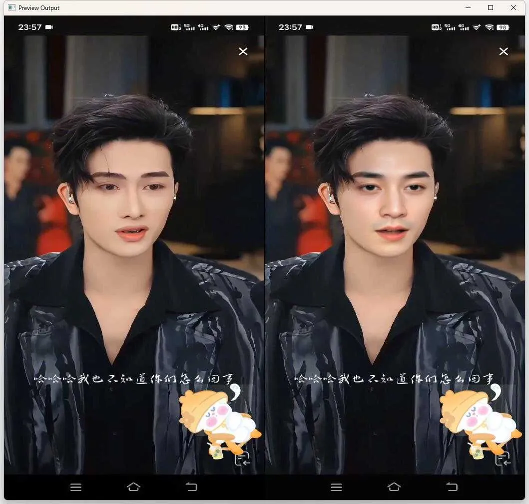 搬运一个俗人男主播的DFM直播模型，320分辨率高参